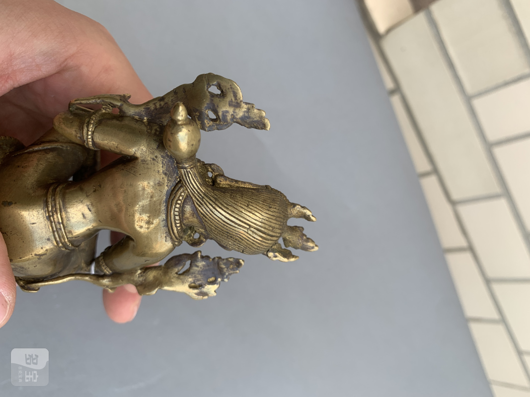 A BRONZE FIGURE OF SYAMATARA - 图9